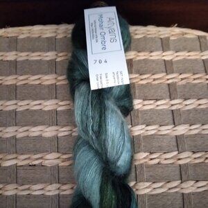 Artyarns 60% Kid mohair/40% silk, Ombre 650 yard Hank